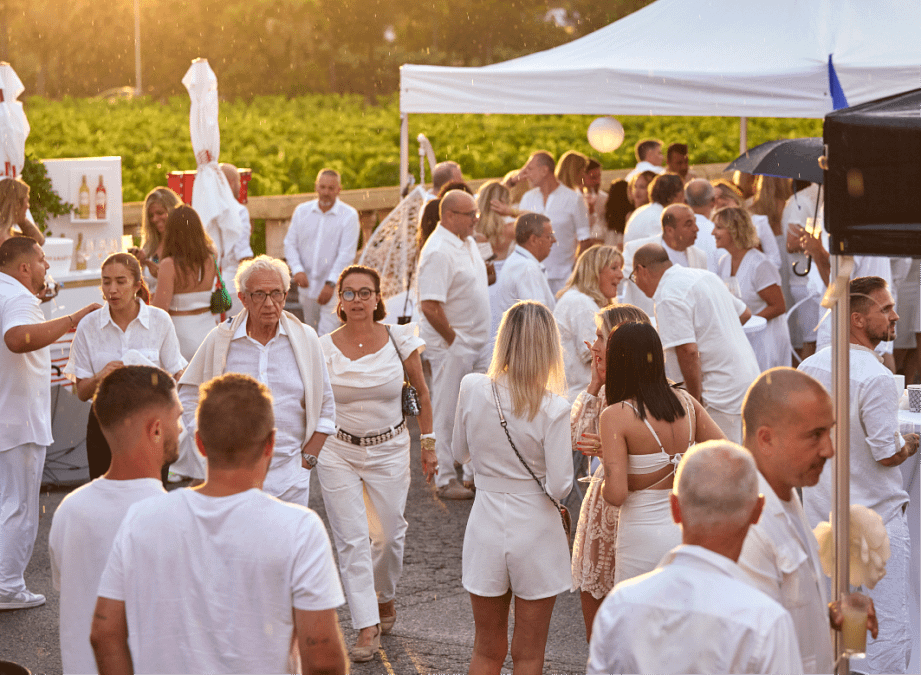 Soirée blanche de la coiffure